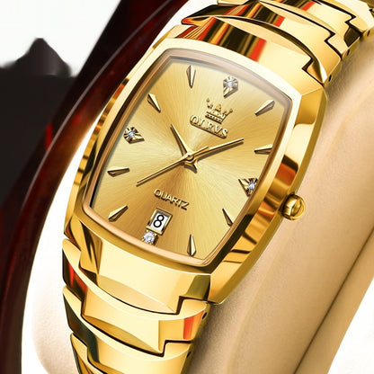 IMPERIAL GOLD - Montre Homme Tungstène Quartz