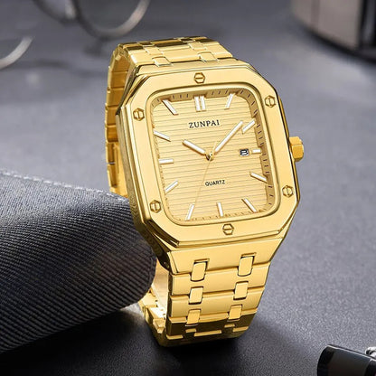 SOVEREIGN PRESTIGE - Montre Homme Carrée Acier