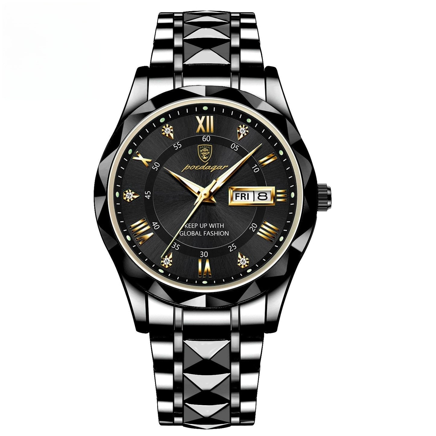 CHRONOS Prestige - Montre Homme Double Calendrier